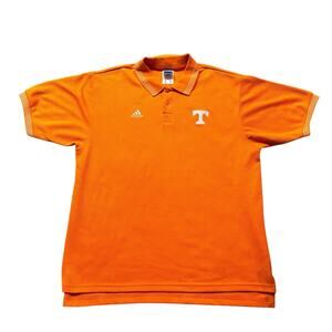 Adidas University Of Tennessee Volunteers Orange S/S Polo XL Vols Knoxville